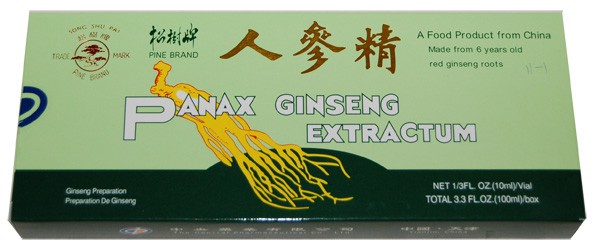 Panax Ginseng, 10 fiole, Sanye Intercom | SAM-Distribution