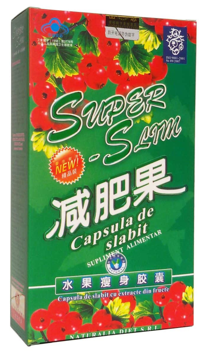Super Slim, capsula de slabit | Pastile slabit 100% naturale