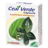 Ceai Verde, 30 capsule, Parapharm