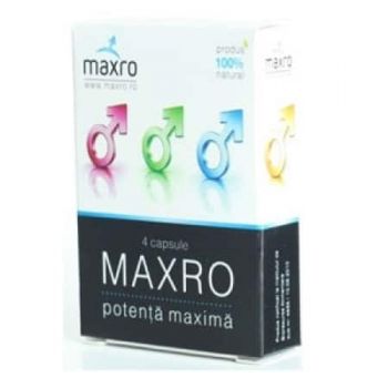Maxro, 4 capsule, potenta maxima, Mad House.