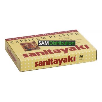 Plasturi Antireumatici Sanitayaki cu ardei iute | Cutie