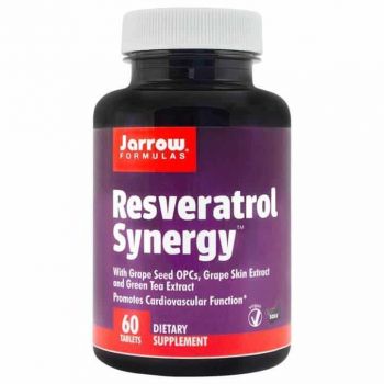 Resveratrol Synergy 200mg, 60 tablete, Jarrow Formulas